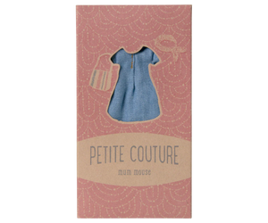 Denim dress and bag, Mum mouse