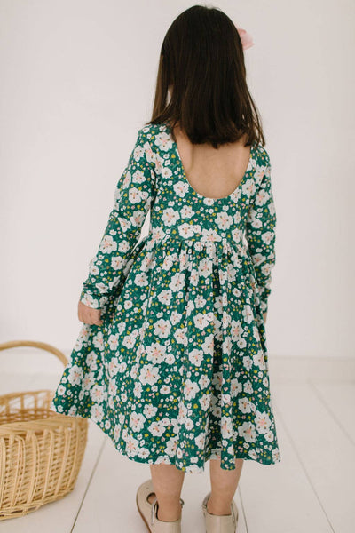 Gwendolyn Dress in Canyon Flower | Girls fall Dress