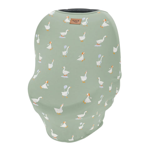 Car Seat Cover in Silly Goose