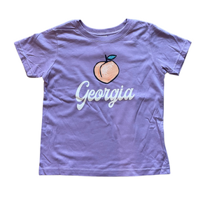 Georgia Peach Shirt- Lavender