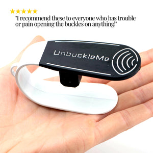 UnbuckleMe Car Seat Buckle Release Tool (Black/White)