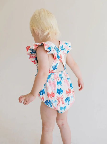 Emmy Bubble in Patriotic Bows