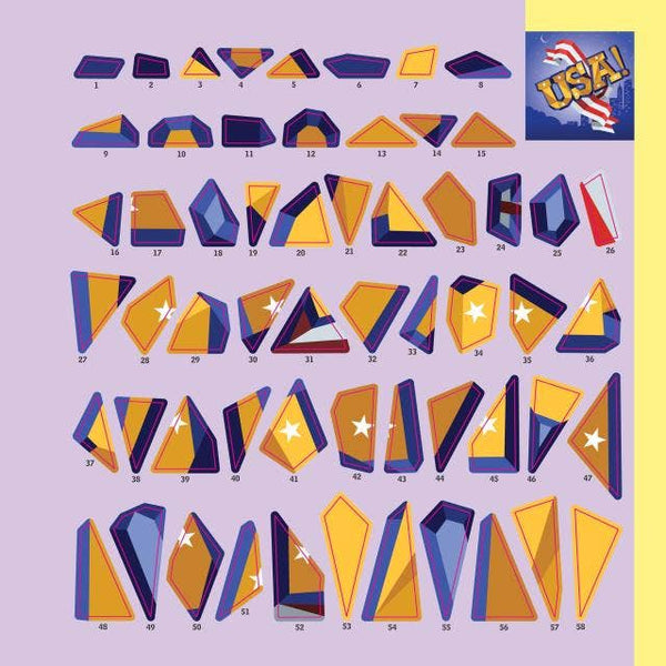 Paint by Sticker Kids: America