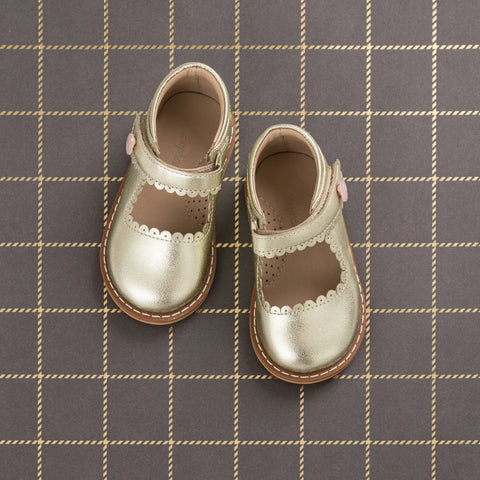 Mary Jane Toddler Gold