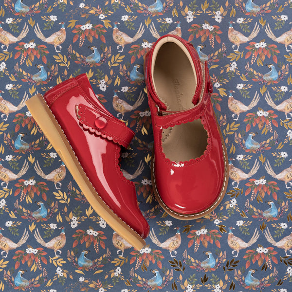 Mary Jane Toddler Red