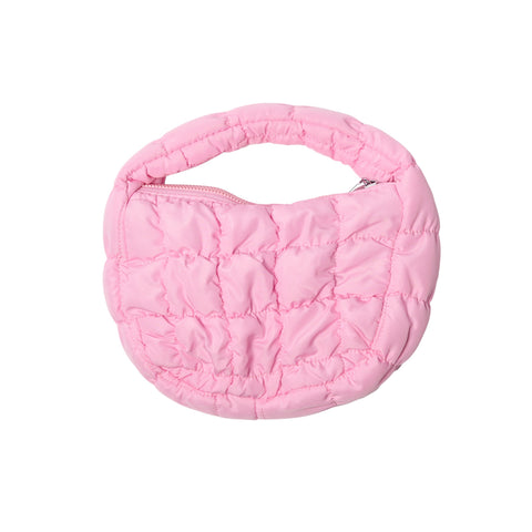 Mini Pink Nylon Purse