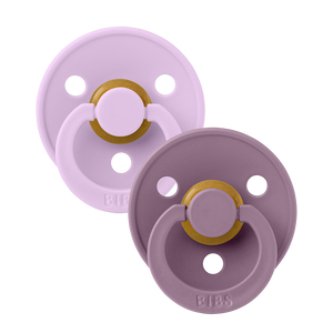 Colour 2 Pack - Violet Sky/Mauve (Anatomical / Size 1/ Natural Rubber Latex)