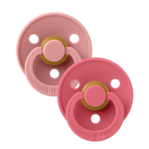 Colour 2 Pack - Dusty Pink/Coral, Size 1 (Symmetrical)