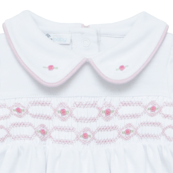 Poppy Smocked Bubble