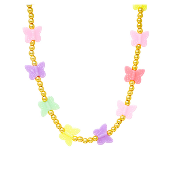 Butterfly Bead Necklace