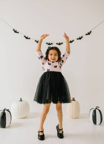 Tutu Dress in Black Cat