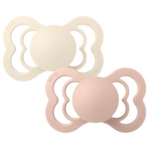 BIBS Supreme 2 PACK Ivory/Blush Size 2