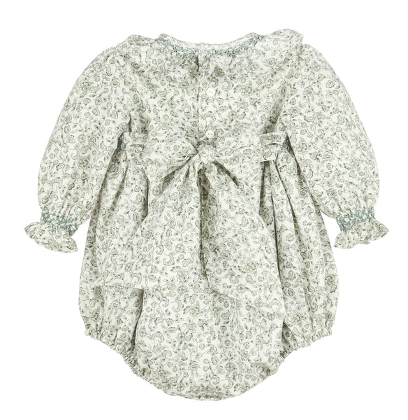 Heirloom Floral Bubble, Green