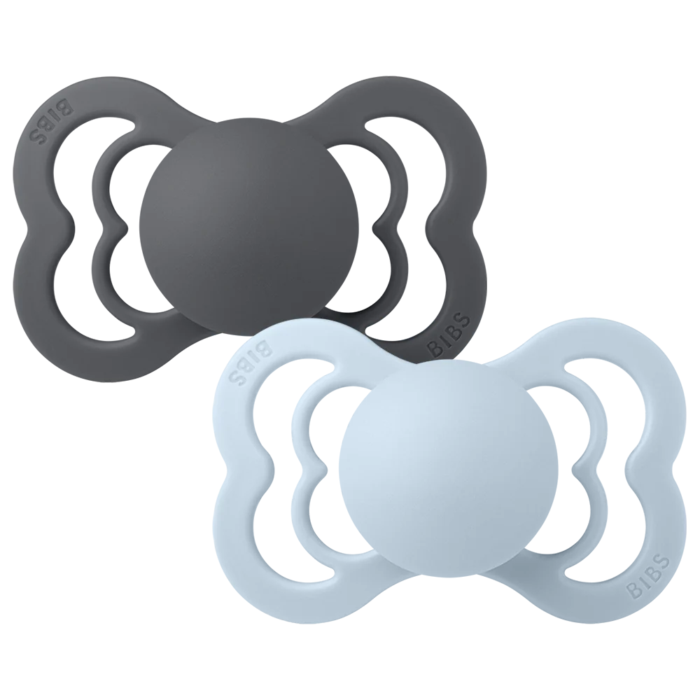 Supreme 2 PACK Iron/Baby Blue- Symmetrical / 1 / Silicone