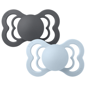 Supreme 2 PACK Iron/Baby Blue- Symmetrical / 1 / Silicone
