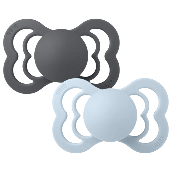 Supreme 2 PACK Iron/Baby Blue- Symmetrical / 1 / Silicone