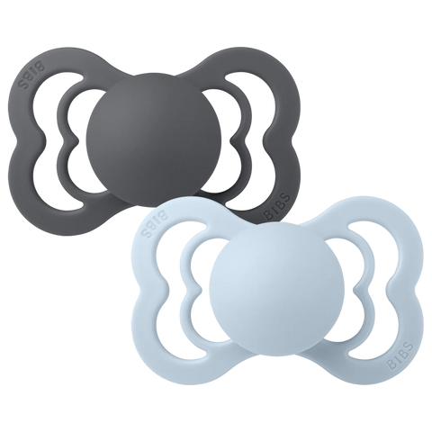 Supreme 2 PACK Iron/Baby Blue- Symmetrical / 1 / Silicone