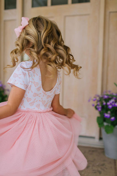Tutu Dress in Ditsy Bunny (FINAL SALE)