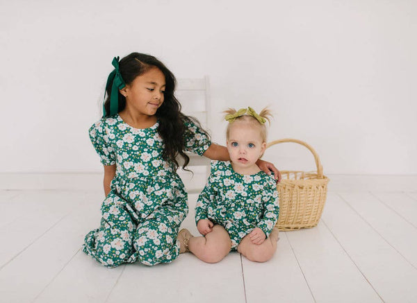 Leah Romper in Canyon Flower | Baby