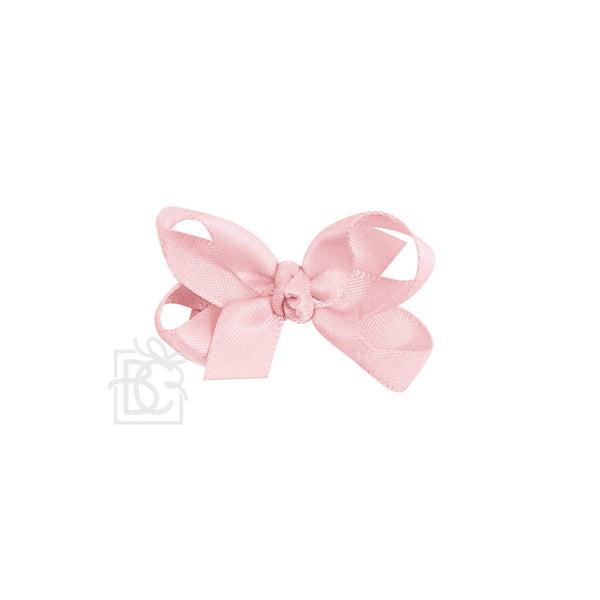 SATIN BOW ON CLIP