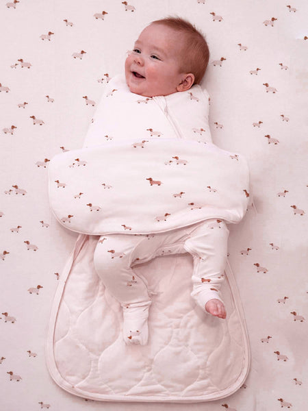 Swaddle Sleep Sack: Hearts 1.0 TOG
