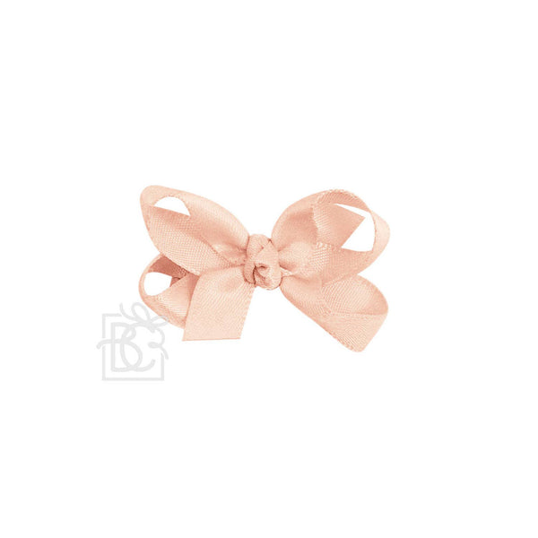 SATIN BOW ON CLIP