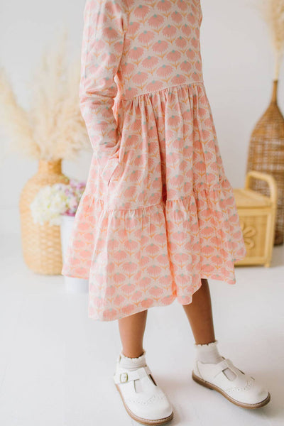 Gwendolyn Ruffle Dress in Petal Pop