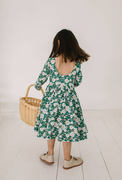 Gwendolyn Dress in Canyon Flower | Girls fall Dress