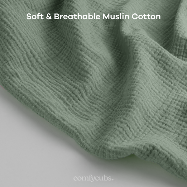 Muslin Nursing Cover-  Sage