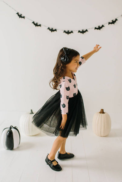 Tutu Dress in Black Cat