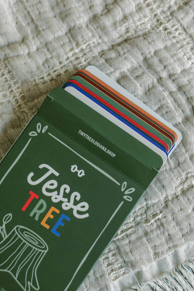 Jesse Tree Ornaments + Cards Set