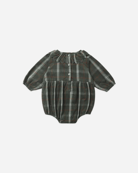 Freya Romper Holiday Plaid