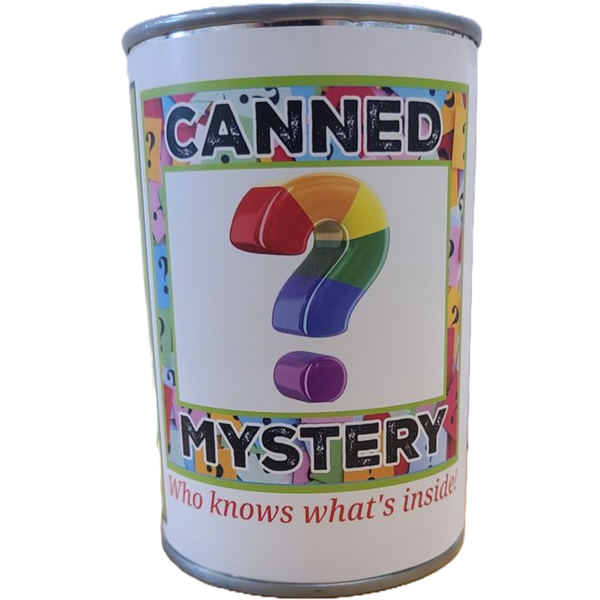 Canned Mystery | Unknown Random Plush w/Jokes | Fun Surprise