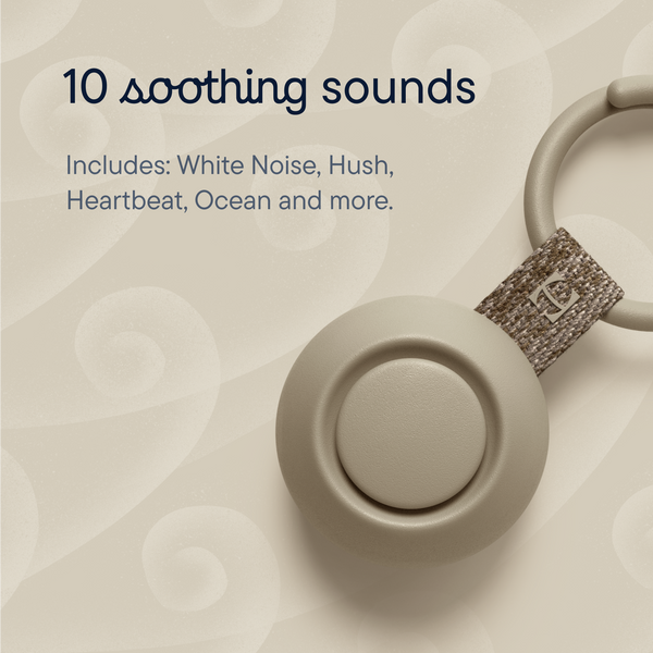 Hatch Go | Portable Sound Machine for Babies and Kids: Peach