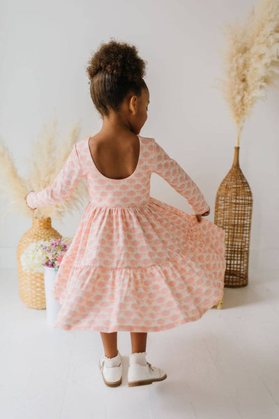 Gwendolyn Ruffle Dress in Petal Pop