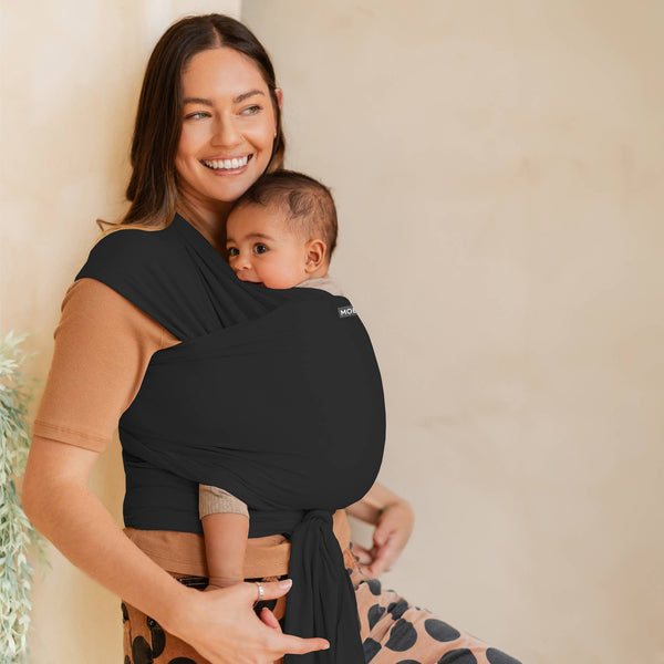 MOBY TRUE WRAP - BLACK ONYX