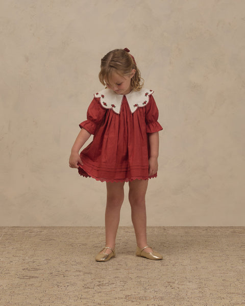 Mabel Dress Ruby