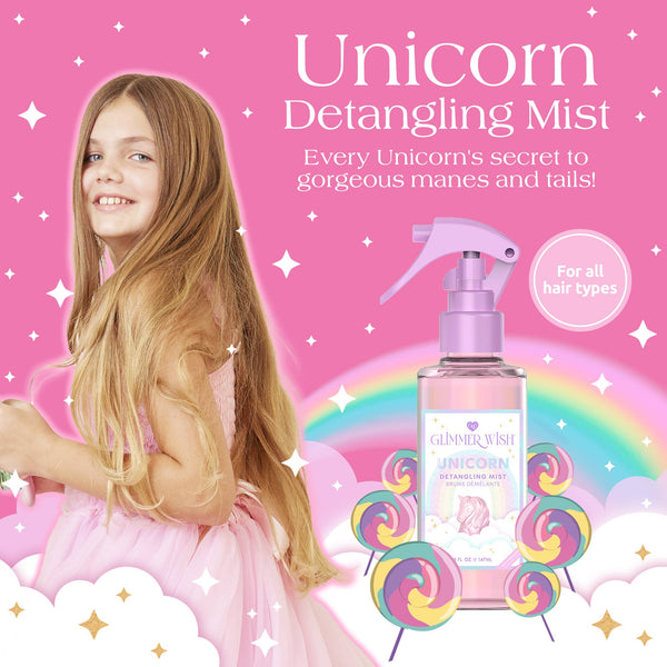 Unicorn Hair Detangling Mist | Detangler Spray, Perfect Gift
