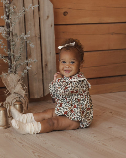 Fern Romper Holiday Floral
