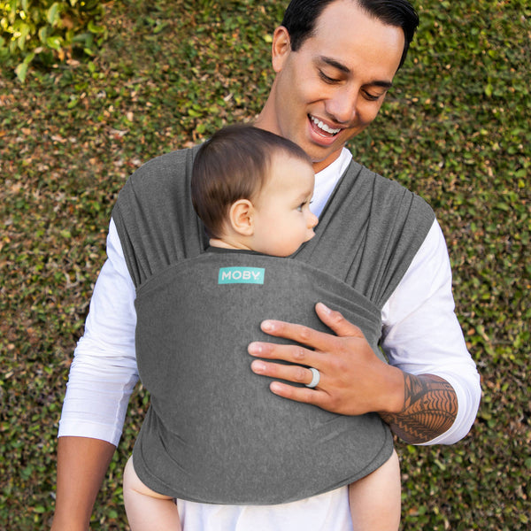 MOBY Elements Baby Wrap - Asphalt