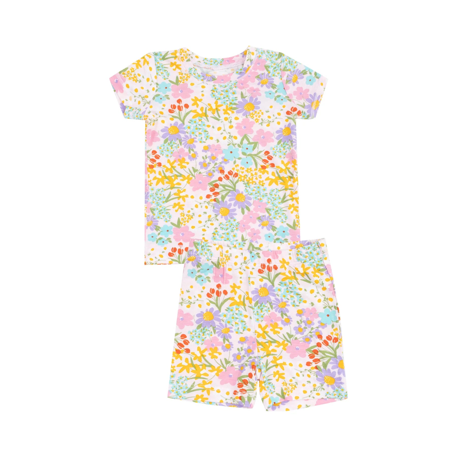 Amelia Floral-  Loungewear Short Set