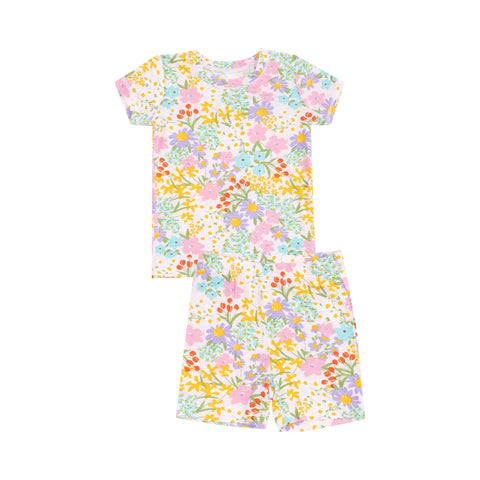 Amelia Floral-  Loungewear Short Set