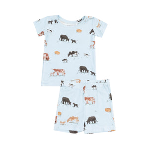 Cow Families-  Loungewear Short Set