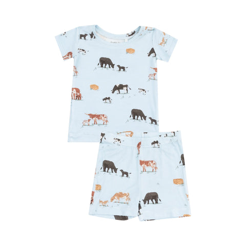 Cow Families-  Loungewear Short Set