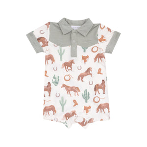 Western Horses Cowboy Shortie