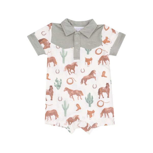 Western Horses Cowboy Shortie