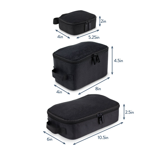 Black Pack Like A Boss™ Packing Cubes