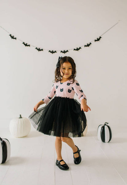 Tutu Dress in Black Cat