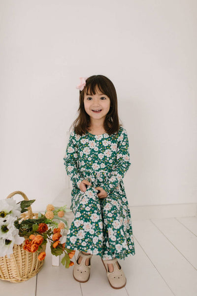 Gwendolyn Dress in Canyon Flower | Girls fall Dress
