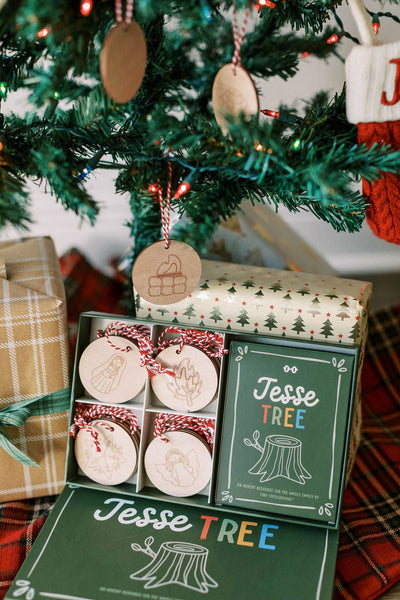 Jesse Tree Ornaments + Cards Set